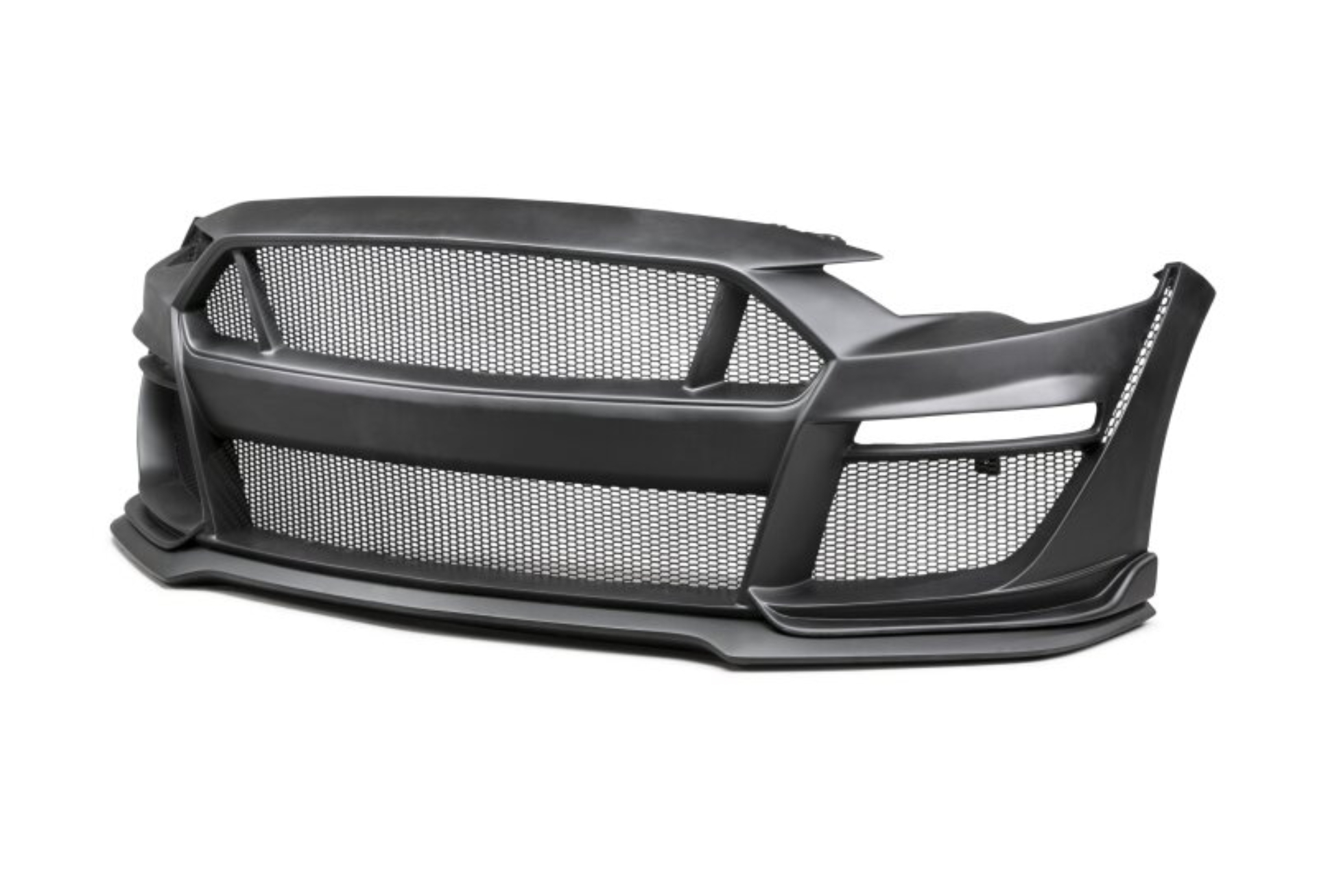 Picture of Anderson Composites 18-19 Ford Mustang Type-ST Fiberglass Front Bumper w/Lip (Req Anderson Fenders)