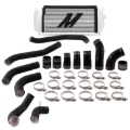 Picture of Mishimoto 2017+ Ford F150 3.5L EcoBoost Performance Intercooler Kit - Silver Cooler Black Pipes