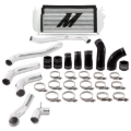 Picture of Mishimoto 2017+ Ford F150 3.5L EcoBoost Performance Intercooler Kit - Silver Cooler Polished Pipes