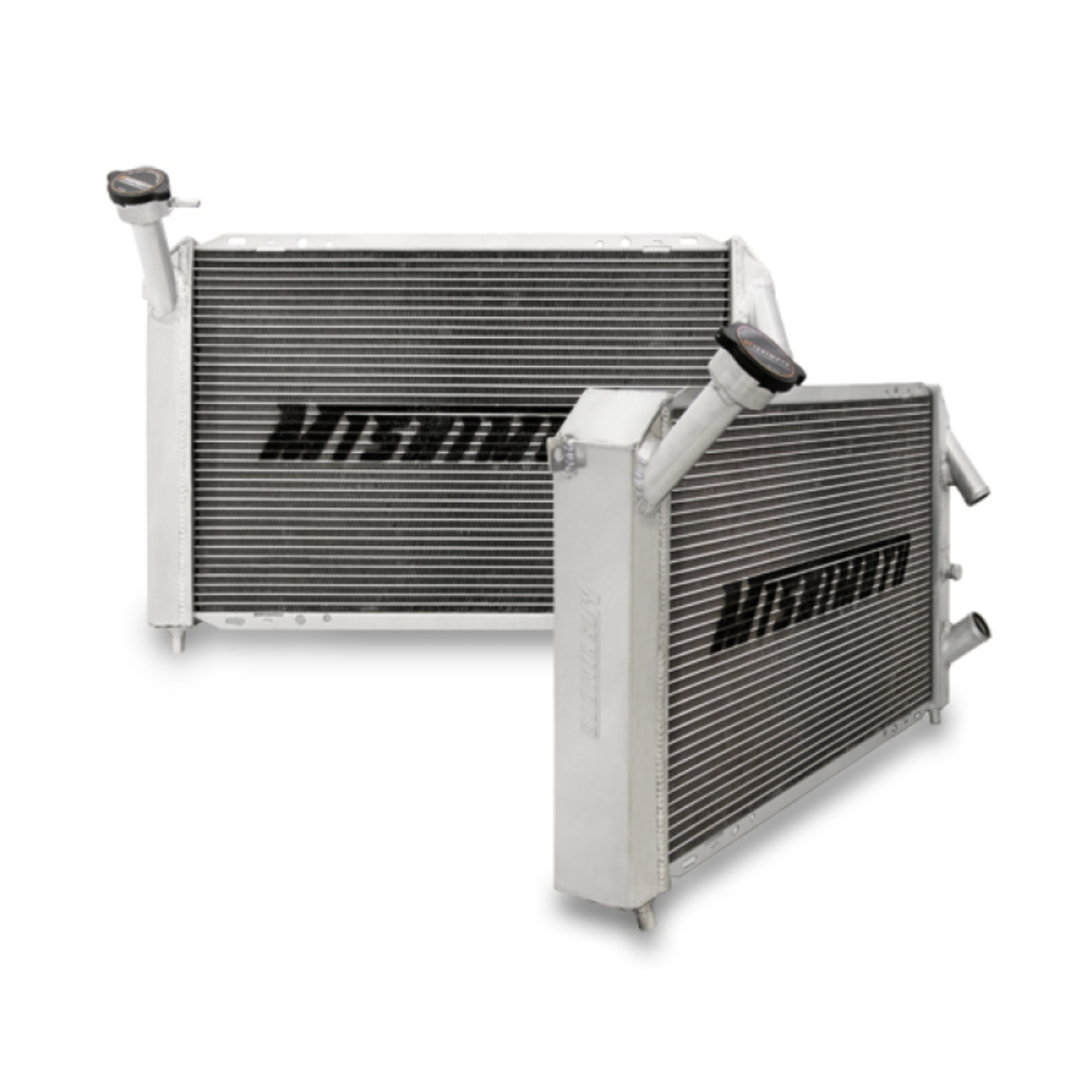 Picture of Mishimoto 93-95 Mazda RX7 w/ LS Engine Swap Manual Aluminum Radiator