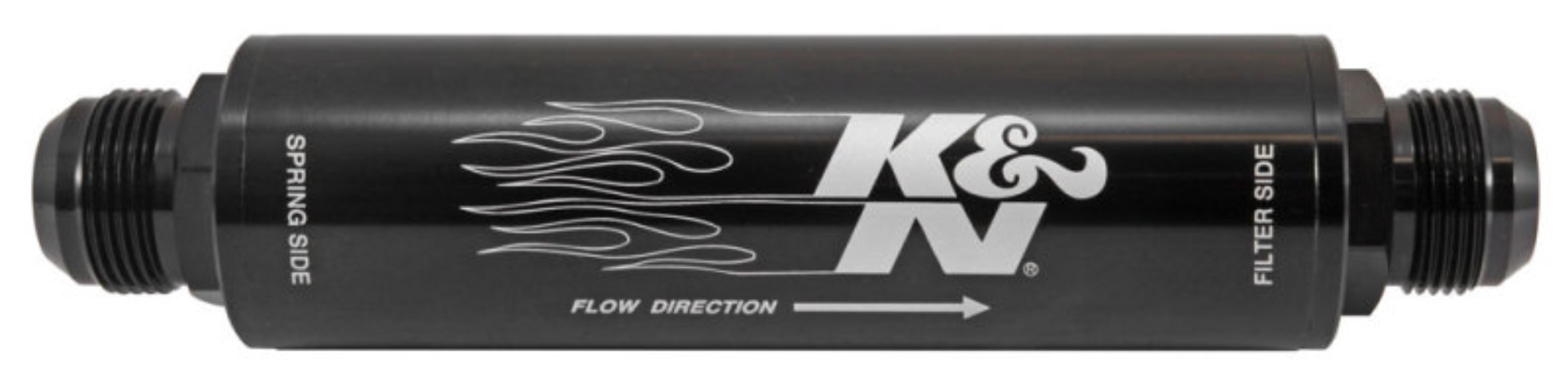 Picture of K&N 2in OD x 9in L 16AN 74 Micron In-Line Fuel/Oil Filter
