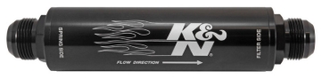 Picture of K&N 2in OD x 9in L 16AN 74 Micron In-Line Fuel/Oil Filter