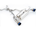 Picture of Invidia 09+ FX35 2/4WD Gemini Rolled Titanium Tip Cat-back Exhaust