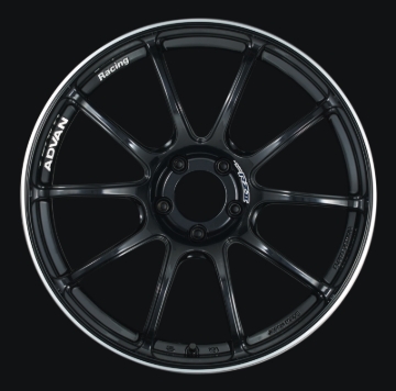 Picture of Advan RZII 18x9.0 +52 5x100 Racing Gloss Black Wheel