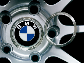 Picture of Advan 73mm BMW Center Cap Adapter Ring - Silver Alumite
