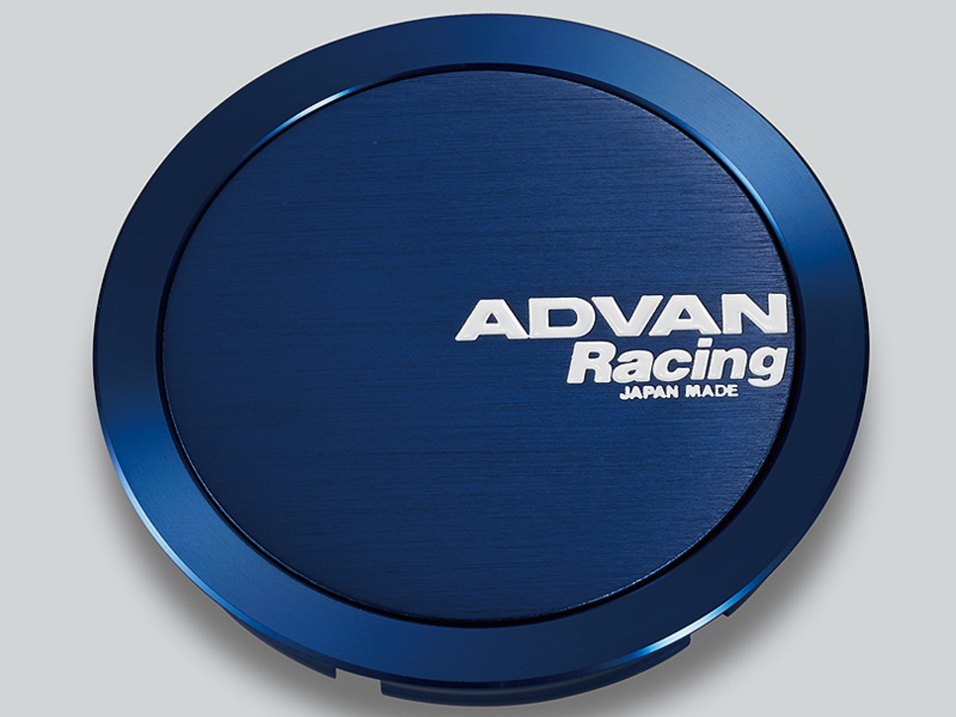 Picture of Advan 63mm Full Flat Center Cap - Blue Anodized