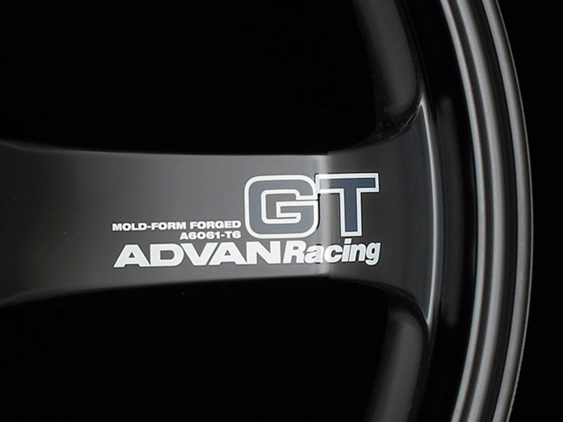 Picture of Advan GT Sticker (White) - 2 Pack