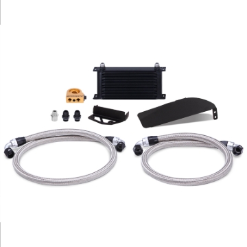 Picture of Mishimoto 2017+ Honda Civic Type R Direct Fit Oil Cooler Kit - Black