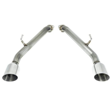 Picture of Remark 2014+ Infiniti Q50 Axle Back Exhaust w/Stainless Steel Single Wall Tip