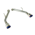 Picture of Remark 2014+ Infiniti Q50 Axle Back Exhaust w/Burnt Stainless Double Wall Tip