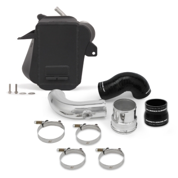 Picture of Mishimoto 2017+ Ford 6.7L Powerstroke Air-To-Water Intercooler - Micro-Wrinkle Black