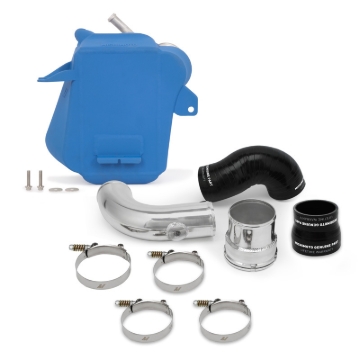 Picture of Mishimoto 2017+ Ford 6.7L Powerstroke Air-To-Water Intercooler - Micro-Wrinkle Blue