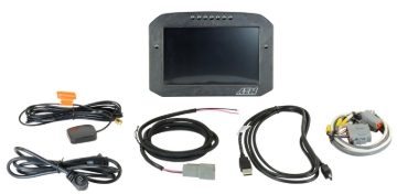 Picture of AEM CD-7LG Carbon Logging Flush Digital Dash Display w/ Internal 20Hz GPS & Antenna