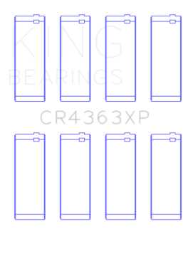 Picture of King Engine Bearings 00-06 Chevrolet 2.2L DOHC Ecotec Connecting Rod Bearings (Set of 4)