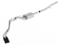 Picture of Borla 14+ Chevy Silverad1500 EC STD/CC Short 143.5in WB ATAK Cat-Back Exhaust w/ Black Chrome Tip
