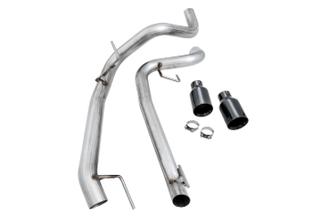 Picture of AWE Tuning 2017+ Ford Raptor Tailpipe Conversion Kit w/ Diamond Black Tips
