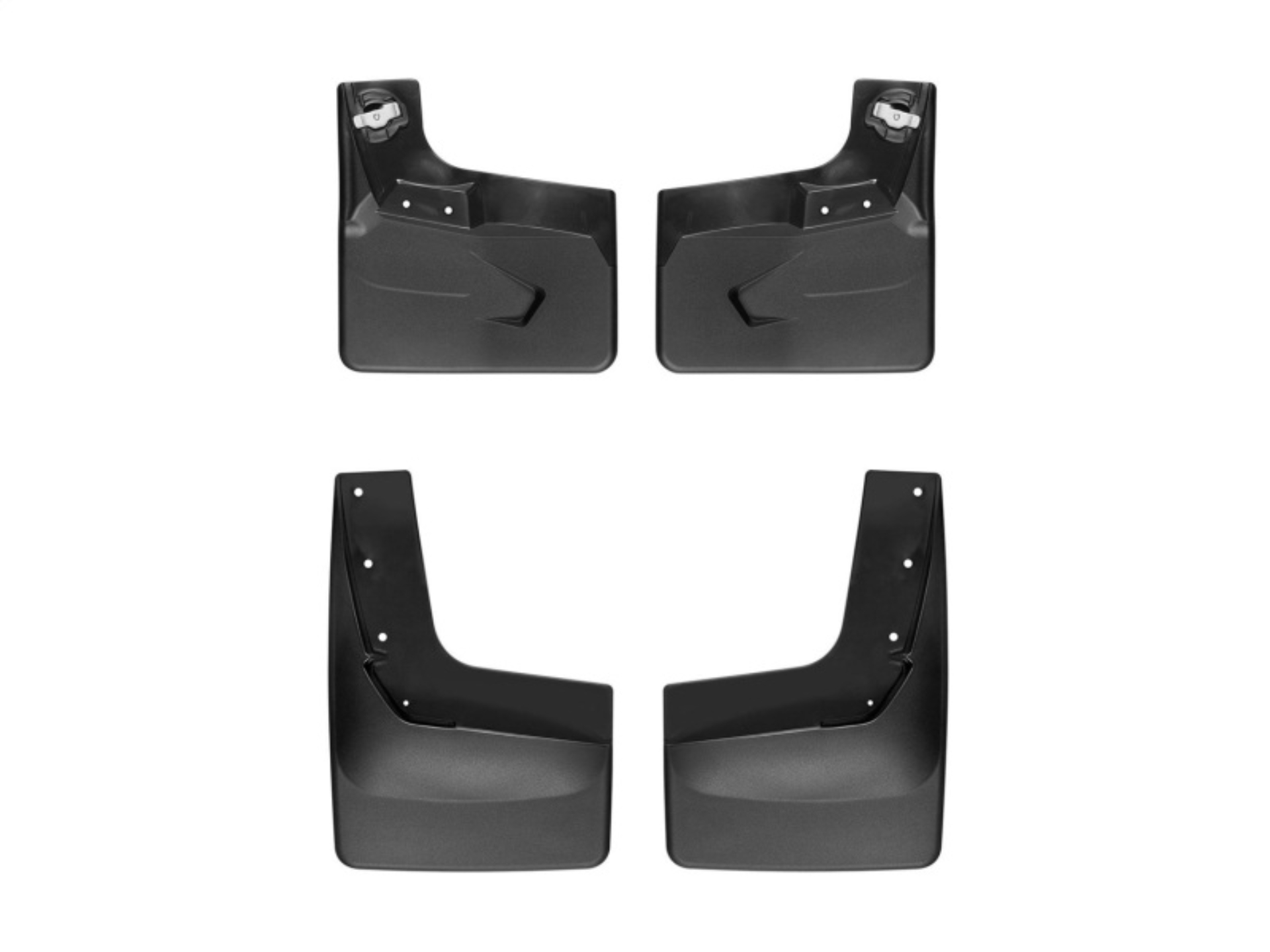 Picture of WeatherTech 2018+ Ford Expedition No Drill Mudflaps - Black