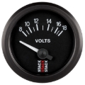 Picture of Autometer Stack Instruments 52mm 8-18V Electric Battery Voltage Gauge - Black