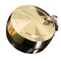 Picture of NRG Quick Lock V2 w/Free Spin - Chrome Gold (Will Not Work w/Thin Version QR or Quick Tilt System)