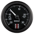 Picture of Autometer 52mm Stack Instruments -30INHG to +30PSI Mechanical Boost Gauge - Black