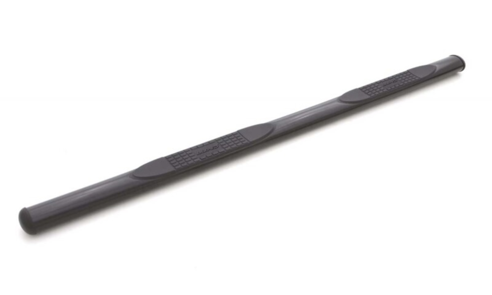 Picture of Lund 2019 Chevy Silverado 1500 Crew Cab (Rocker Panel) 4in. Oval Straight Steel Nerf Bars - Black