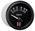 Picture of Autometer Stack Instruments 52mm 8-18V Electric Battery Voltage Gauge - Black