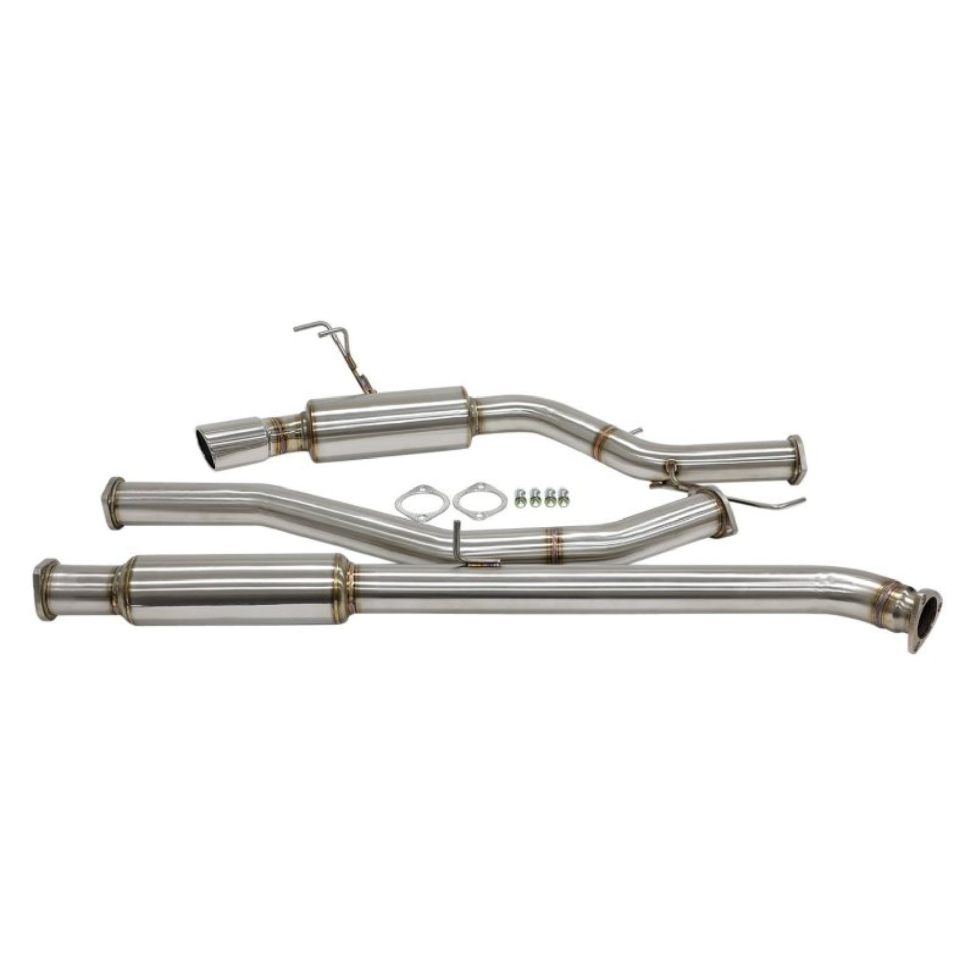 Picture of BLOX Racing Cat-Back Exhaust System T304 SS 2016+ Honda Civic 1.5T Sedan / Hatchback (Non-Sport)