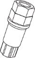 Picture of Project Kics Key Adapter for Monolith M14 Nut - Key