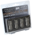 Picture of Project Kics 12 x 1.5 Glorious Black T1/06 Monolith Lug Nuts - 4 Pcs