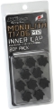 Picture of Project Kics M12 Monolith Cap - Black (Only Works For M12 Monolith Lugs) - 20 Pcs
