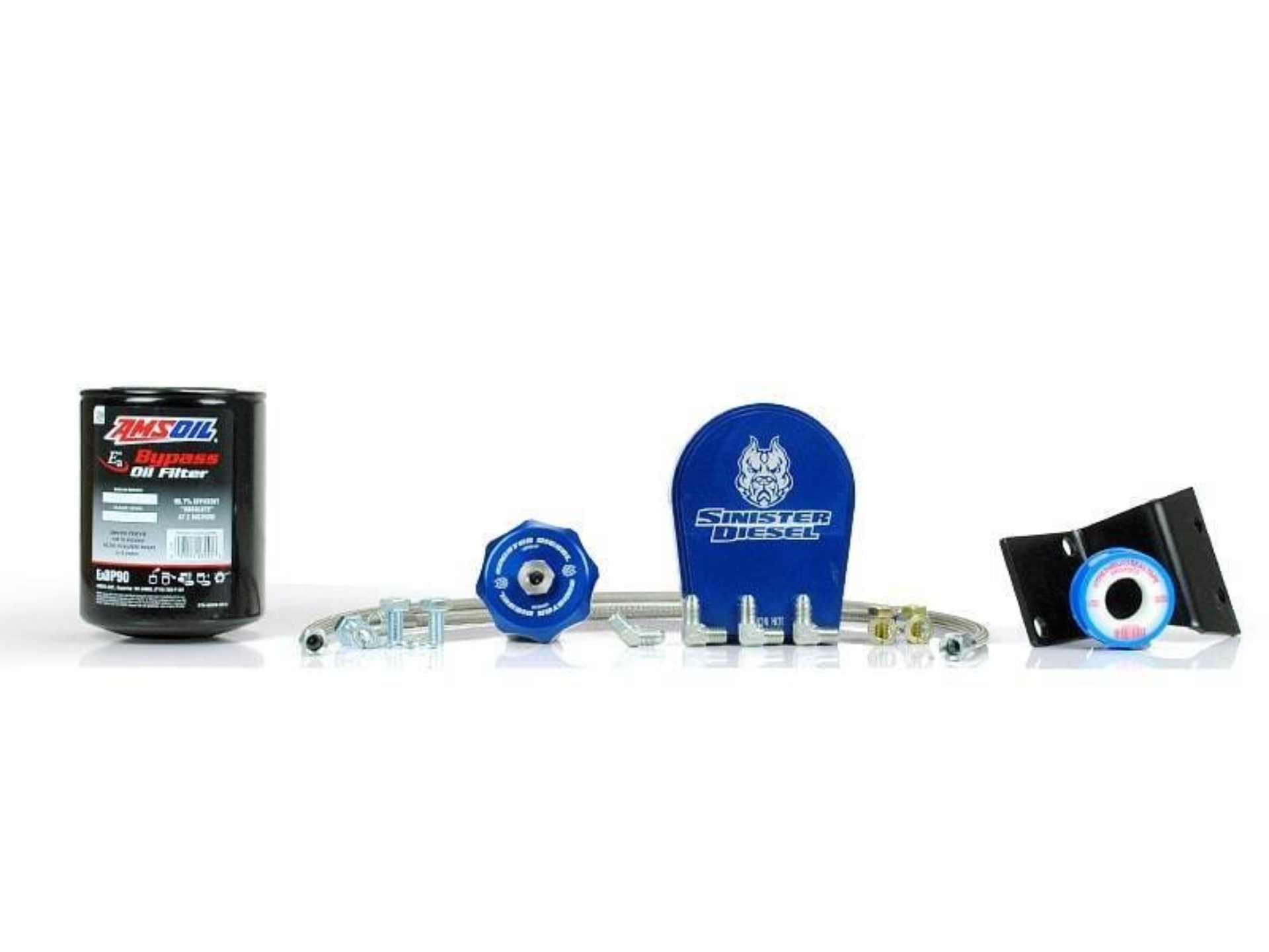 Picture of Sinister Diesel 13-20 Ram 2500/3500 6.7L Cummins Bypass Oil Filter System