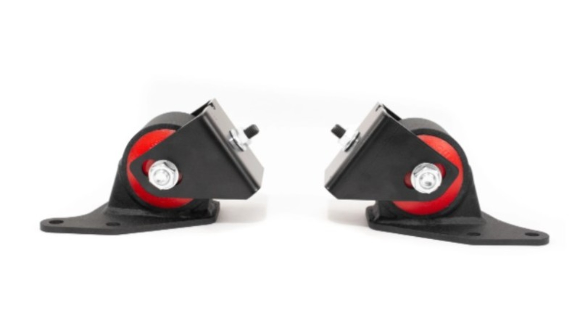 Picture of Innovative 90-93 Mazda Miata NA 1.6L Black Steel Replacement Mounts 75A Bushings (No Trans Mount)