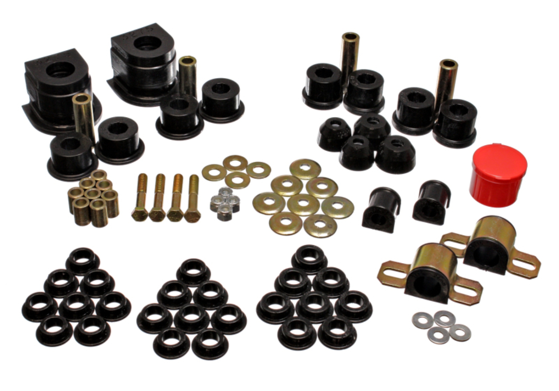 Picture of Energy Suspension 86-91 Mazda RX7 Black Hyper-Flex Master Bushing Set