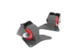 Picture of Innovative 99-00 Mazda Miata NB 1.8L Black Steel Replacement Mounts 60A Bushings (No Trans Mount)