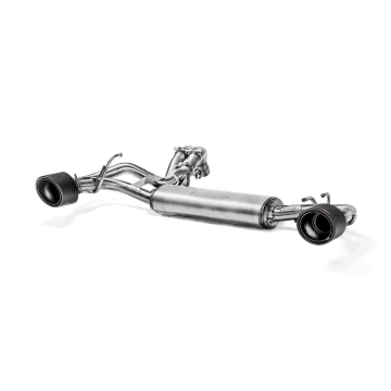 Picture of Akrapovic 12-18 Fiat Abarth 595/595C/Pista Slip-On Line (SS) (Req. Tips) - Not for US Spec Vehicle