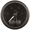 Picture of Autometer Stack Instruments Pro Control 52mm 0-100 PSI Fuel Pressure Gauge - Black (1/8in NPTF Male)