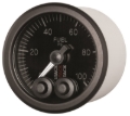 Picture of Autometer Stack Instruments Pro Control 52mm 0-100 PSI Fuel Pressure Gauge - Black (1/8in NPTF Male)