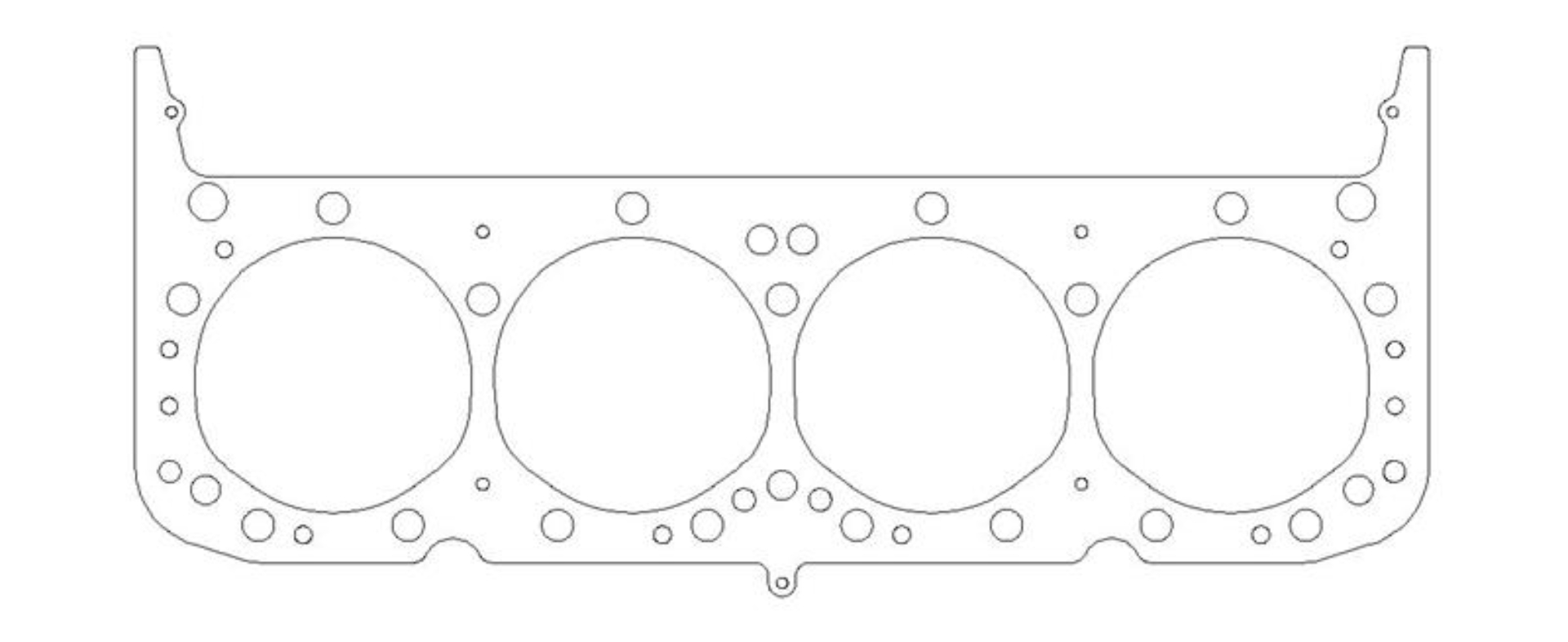 Picture of Cometic 62-69 Chevrolet V8 5.3L Small Block 4.060in Bore .032in MLS Head Gasket (w/Valve Pockets)