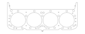 Picture of Cometic 62-69 Chevrolet V8 5.3L Small Block 4.060in Bore .032in MLS Head Gasket (w/Valve Pockets)