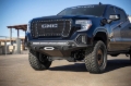 Picture of Addictive Desert Designs 2019 GMC Sierra 1500 SF Front Bumper w/ Winch Mount & Sensor Cutout