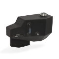 Picture of Mishimoto 08-10 Ford 6.4L Powerstroke Aluminum Degas Tank - Micro-Wrinkle Black
