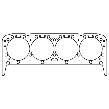 Picture of Cometic GM SB 18/23 Deg 4.200in Bore 0.043in Copper Head Gasket (No Steam Holes)
