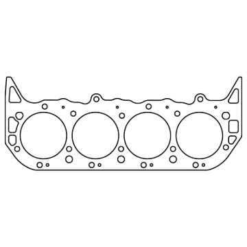 Picture of Cometic Chevy Big Block 4.320in Bore 0.043in Copper Round Bore Head Gasket