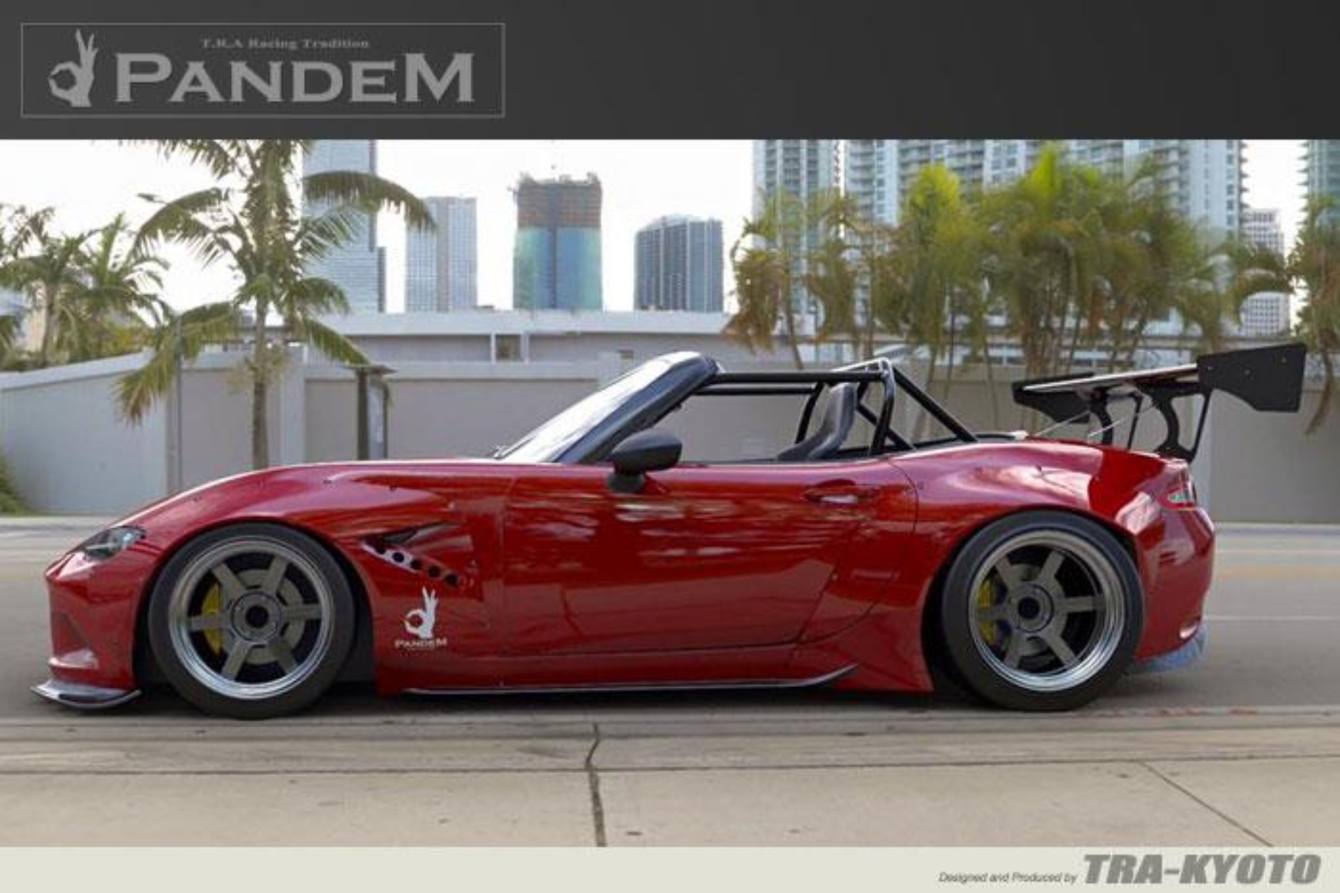 Picture of GReddy 90-98 Mazda Miata Rocket Bunny Full Wide-Body Aero Kit w/o Wing