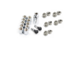 Picture of Race Star 5/8in Stud Lug Hole Insert w/ 5/8in Open 60 Deg Conical Seat Lugs (Set of 10)