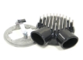 Picture of K&N Universal Plenum 6.875in L x 5.75in Outer Dia - Black - Weber DGV Carburetor