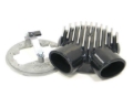 Picture of K&N Universal Plenum 6.875in L x 5.75in Outer Dia - Black - Weber DGV Carburetor