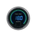 Picture of Autometer 52.4mm Black Switchable 0-100 Fuel Level / 8-18V Voltmeter Cobalt Elite Digital Gauge