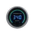 Picture of Autometer 52.4mm Black Switchable 60-340 Degrees F / 40-170 Degrees C Cobalt Elite Digital Gauge