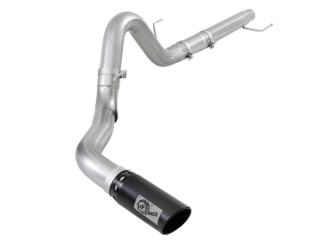 Picture of aFe Atlas 4in Aluminized Steel DPF-Back Exh 18-19 Ford F-150 V6-3.0L (td) w/ Black Tip